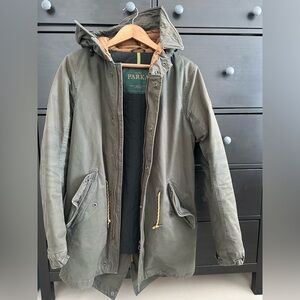 Scotch & Soda small olive parka